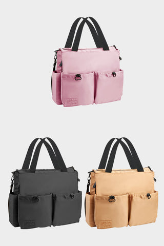 The Bag - Pack de 3 bolsos negro, rosa y marrón