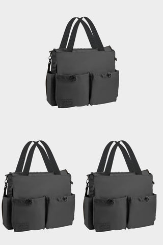 The Bag - Pack de 3 bolsos color negro