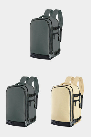 Pack de 3 mochilas trotamundos 2 Gris y 1 Beige