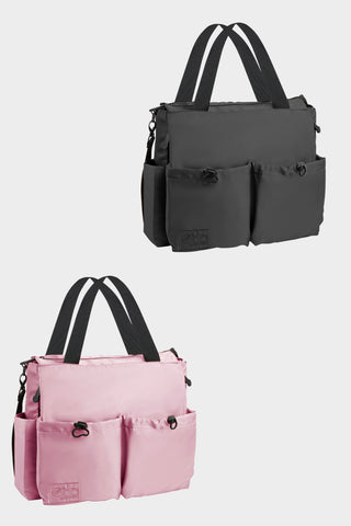 The Bag - Pack de 2 bolsos rosa y negro