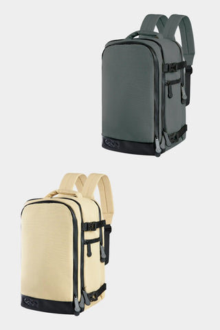 Pack de 2 Mochilas Trotamundos Gris y Beige